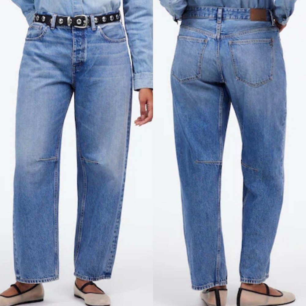 Madewell Blue Flare & Wide Leg Jeans